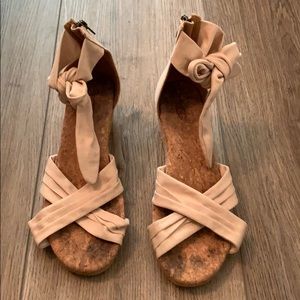 UGG ankle tie sandals